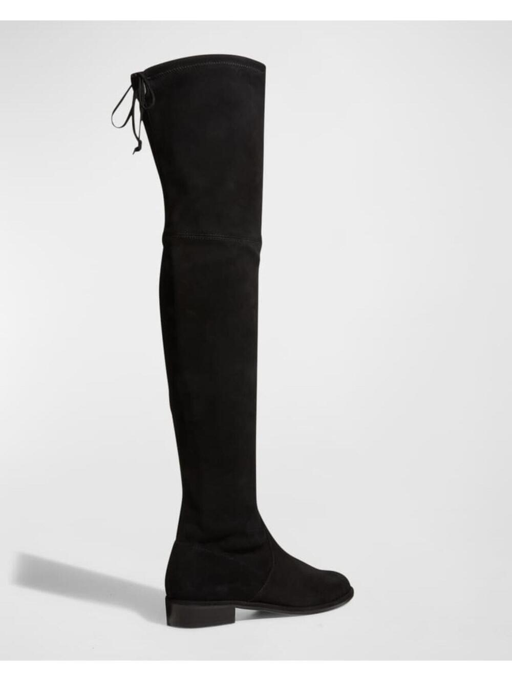 Stuart Weitzman Lowland Suede Over-The-Knee Boot - Picture 2 of 8
